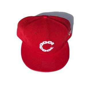 True Red Crook And Castle 7 7/8 (62.5cm)Woven Fitted Hat Chain C Design